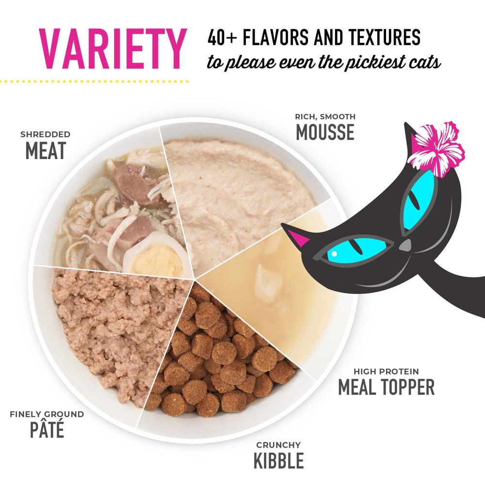 Tiki Cat Soft & Chewy chicken treats on countertop ready for daily cat snack routines