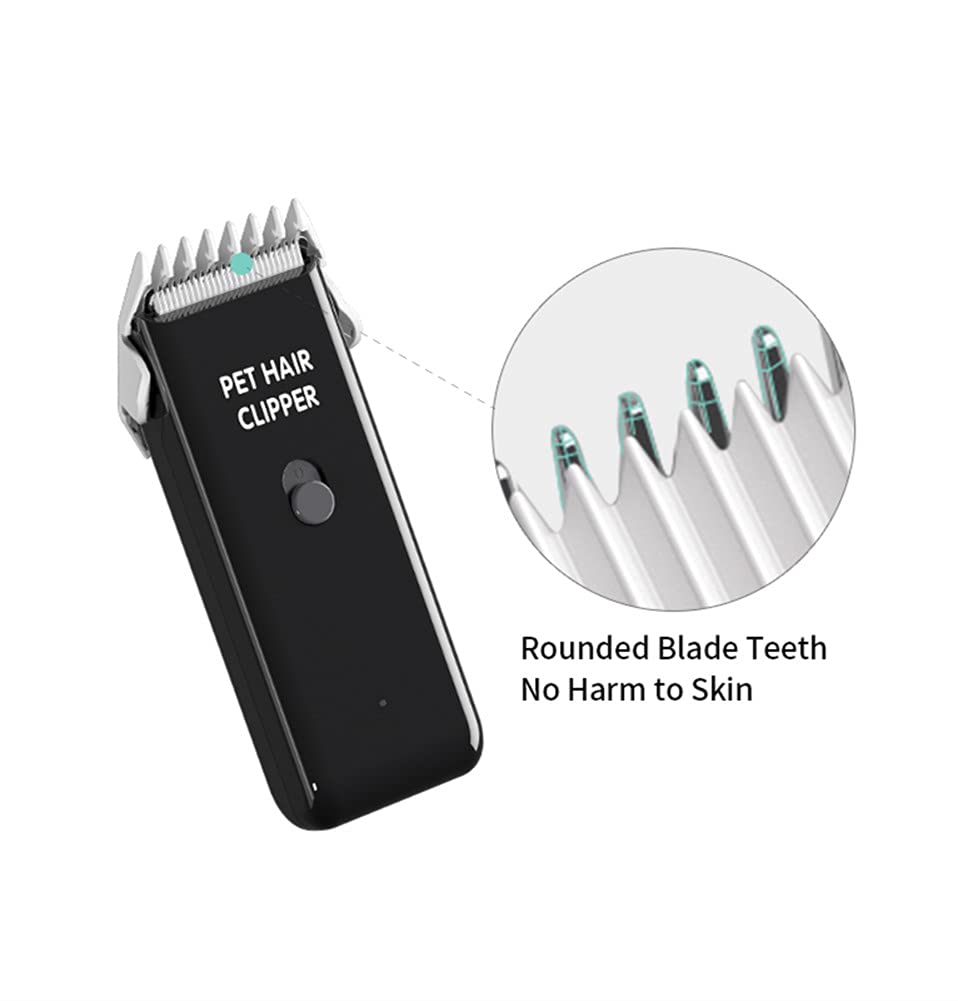 Tileon dog clippers bundle with guides demonstrates adjustable length options