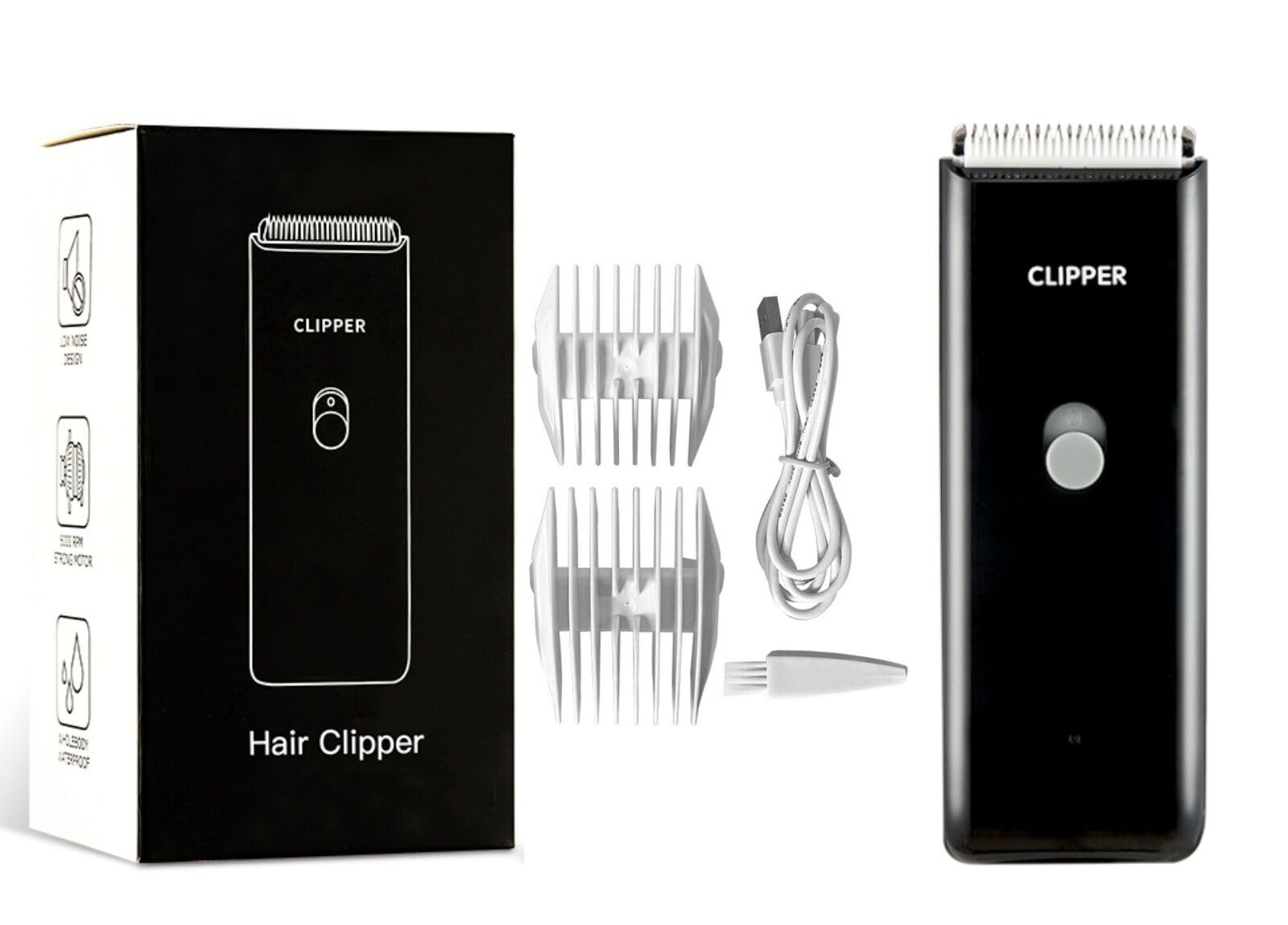 Tileon dog clippers front view showing ergonomic design for easy grooming