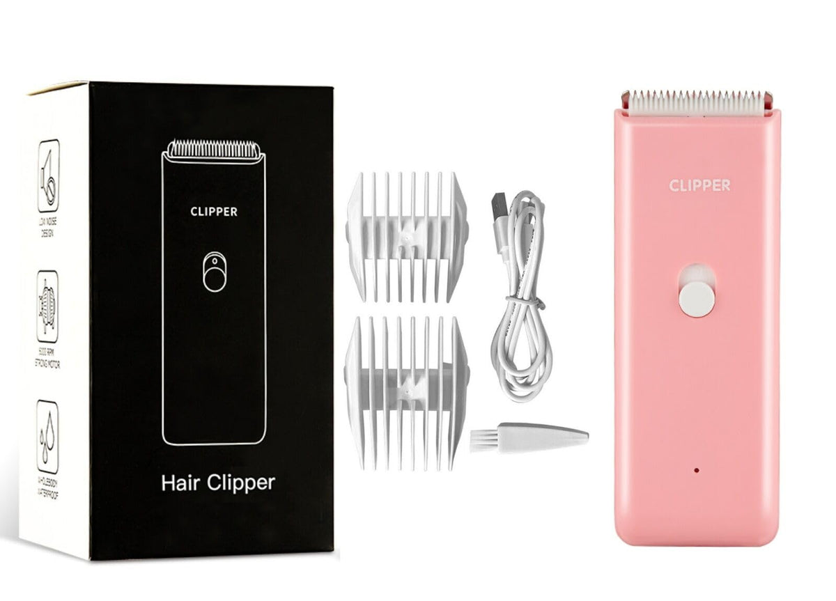 Tileon dog clippers pink front view for easy at-home grooming