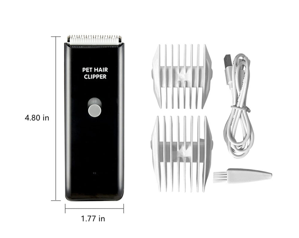 Tileon dog clippers side design highlights compact body for comfortable handling