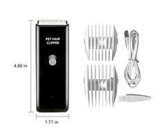 Tileon dog clippers side design highlights compact body for comfortable handling