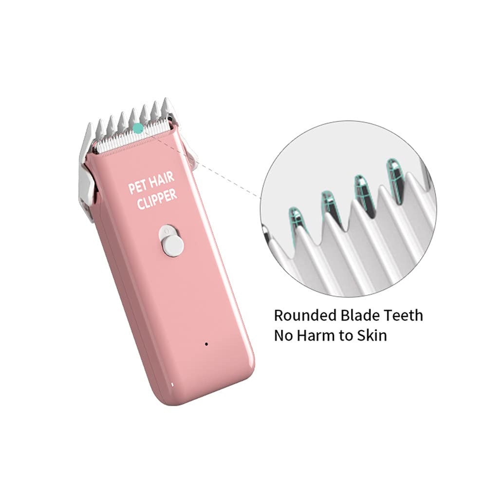 Tileon USB rechargeable cordless operation during grooming