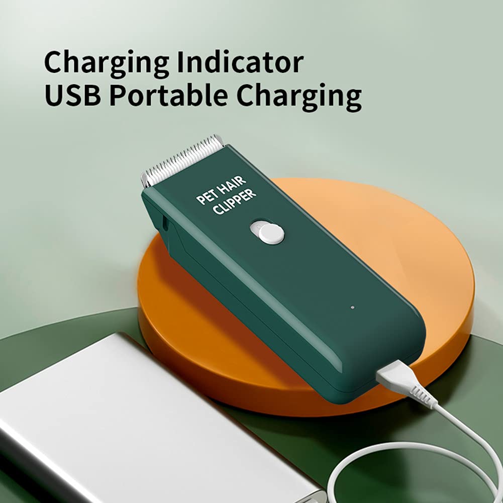 Tileon dog clippers usb rechargeable battery for cordless outdoor grooming