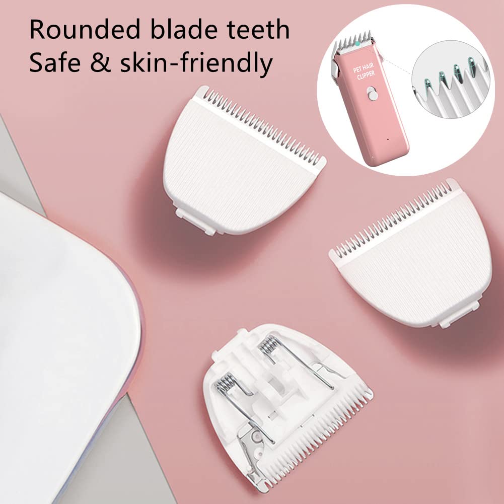 Tileon easy-install blade being snapped on for quick at-home trimming
