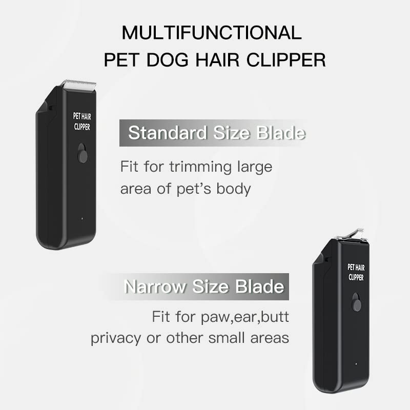 Tileon Feet Hair Trimmer in-use dog shows gentle grooming