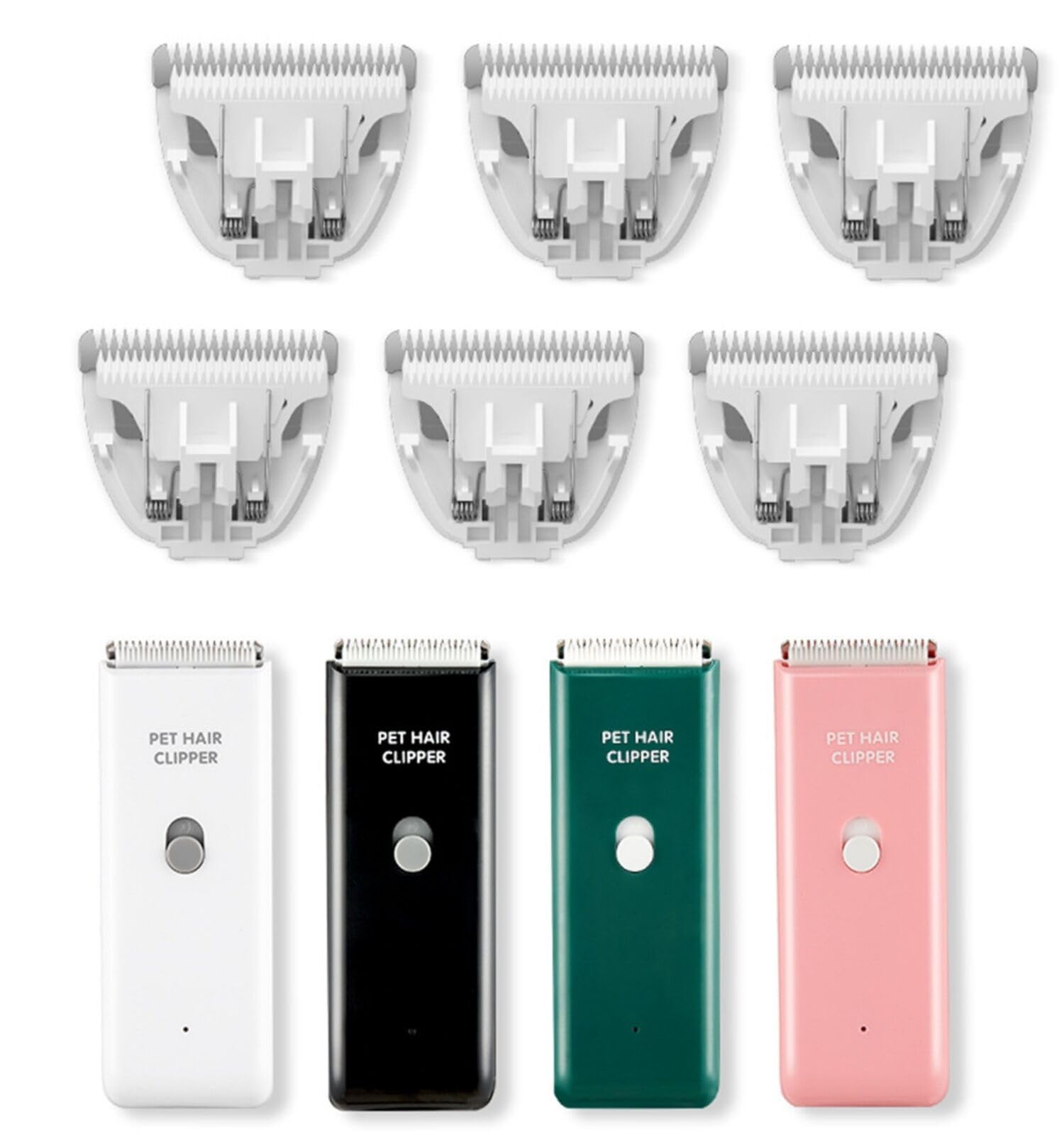 Tileon replacement blades with round head design enable gentle at home trimming.