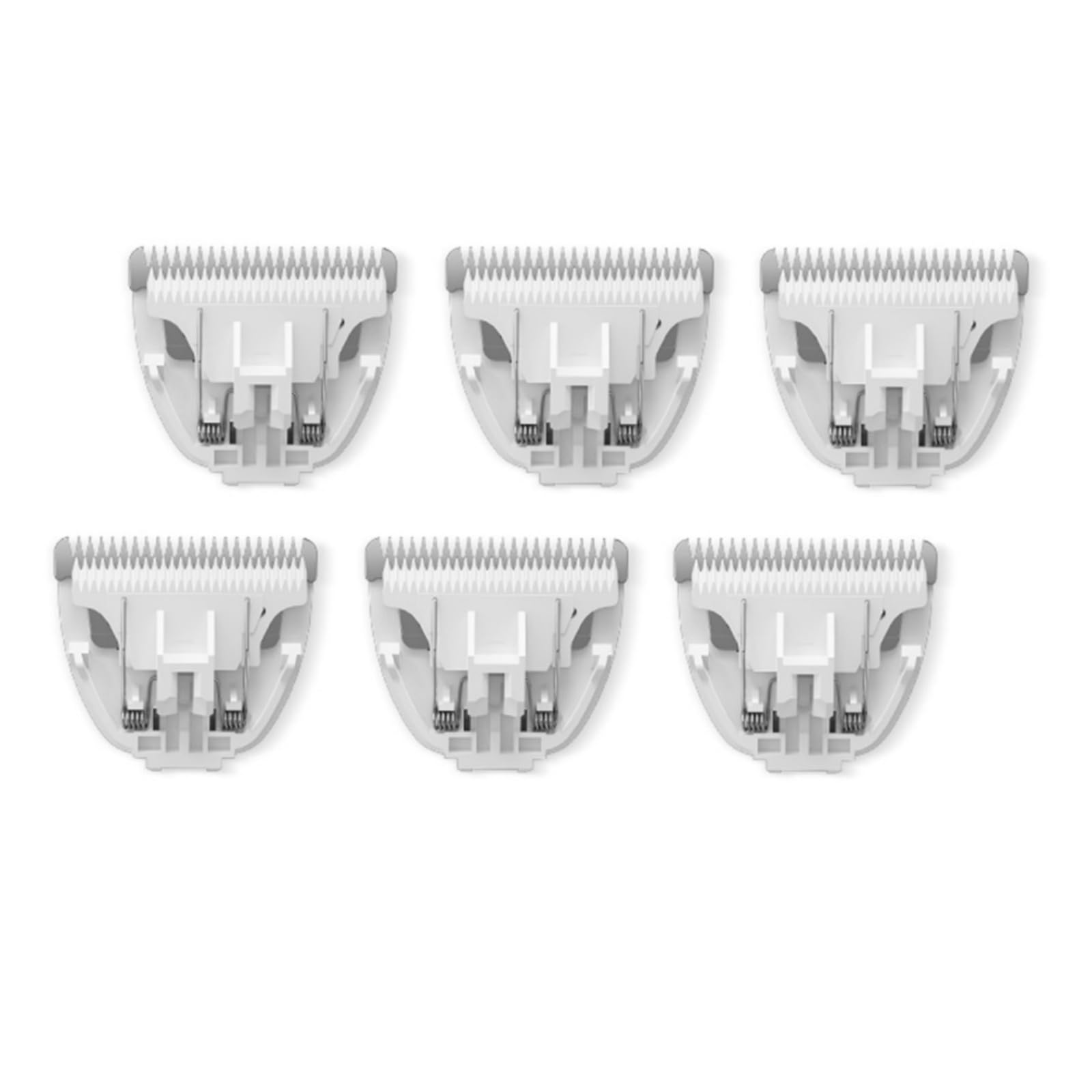 Tileon washable blades for dog clipper pack of six for easy home grooming.