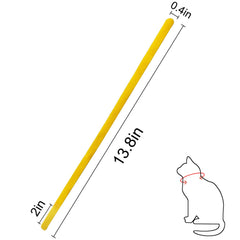 Tilious adjustable Velcro collar for a snug grow-with-pet fit