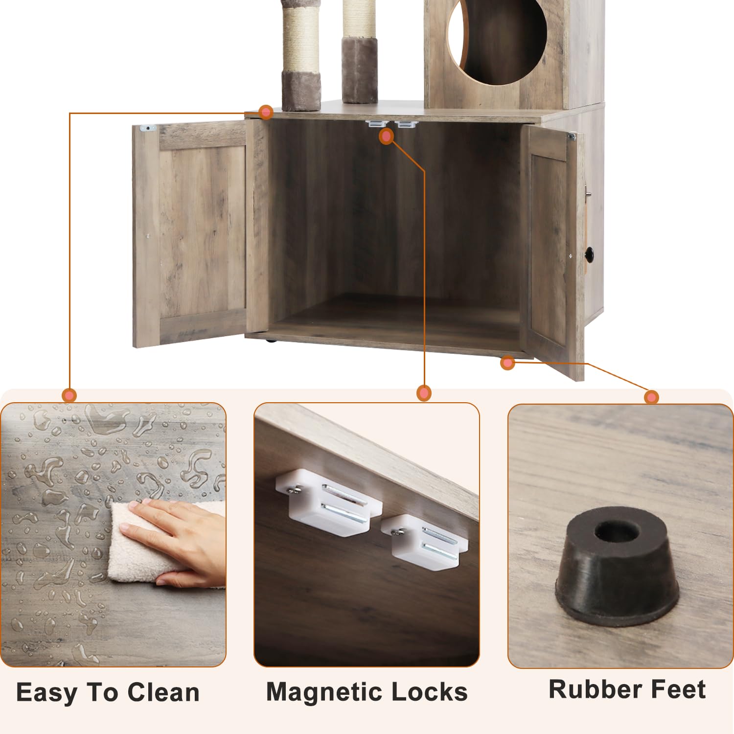 Timberer cat-sisal-rope climbing-post invites scratching and exercise while protecting furniture