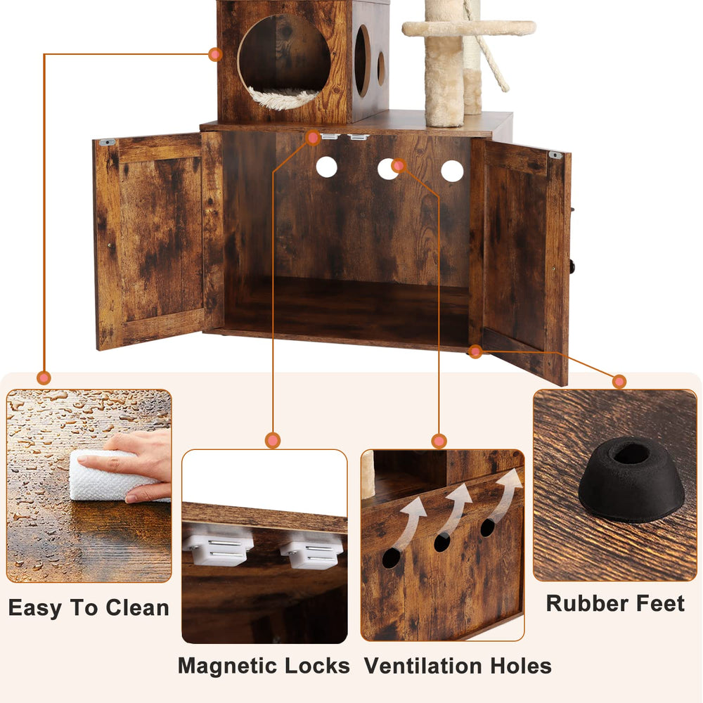 Timberer cat tree multi-level platforms highlights climbing routes for active indoor cats