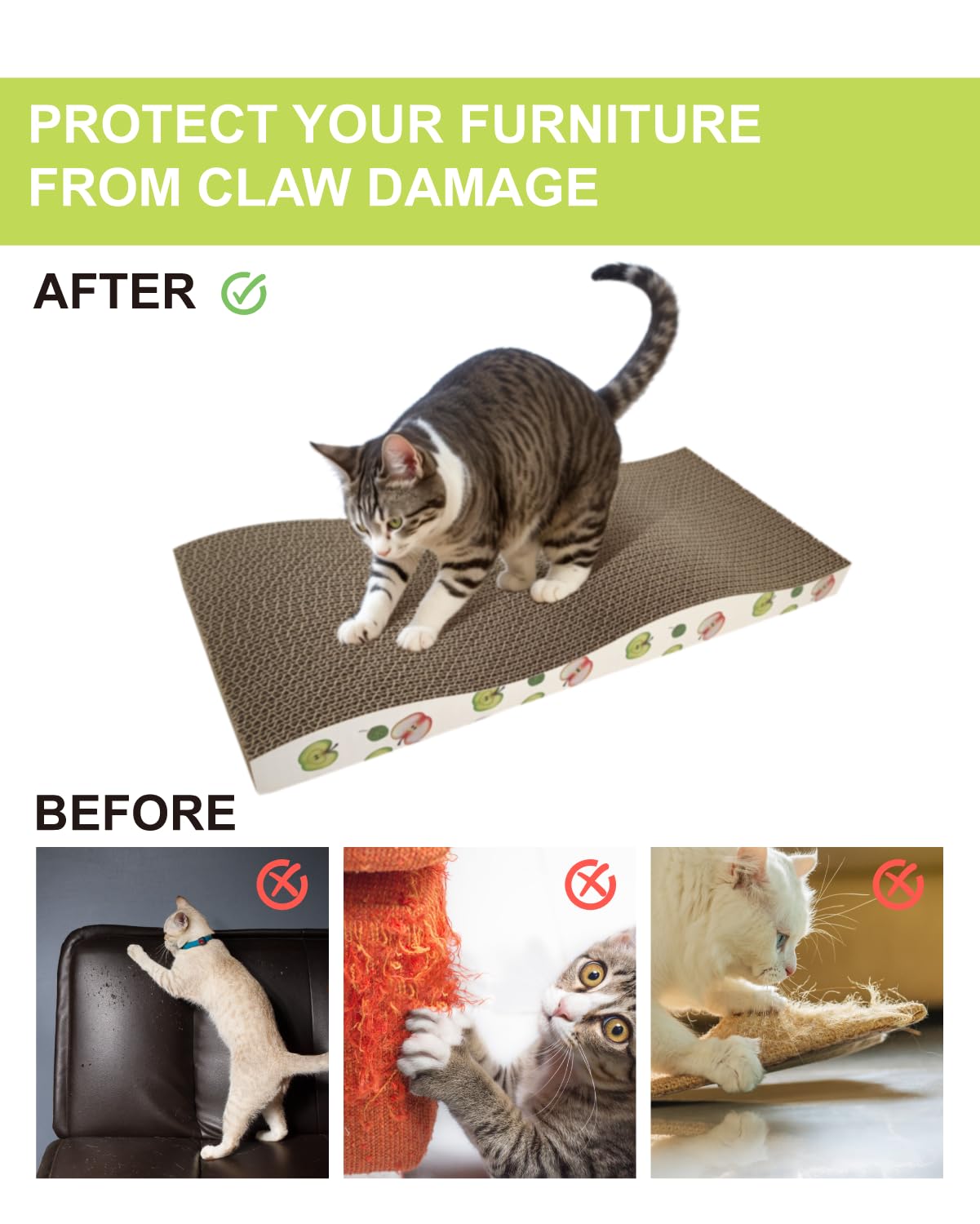 TIMHAKA pack of 2 provides value with two scratching surfaces