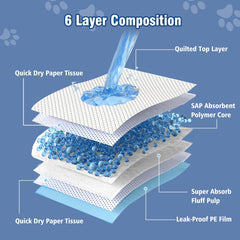 TIMINGILA puppy pads holder tray inside demonstrates easy cleanup and leak protection.