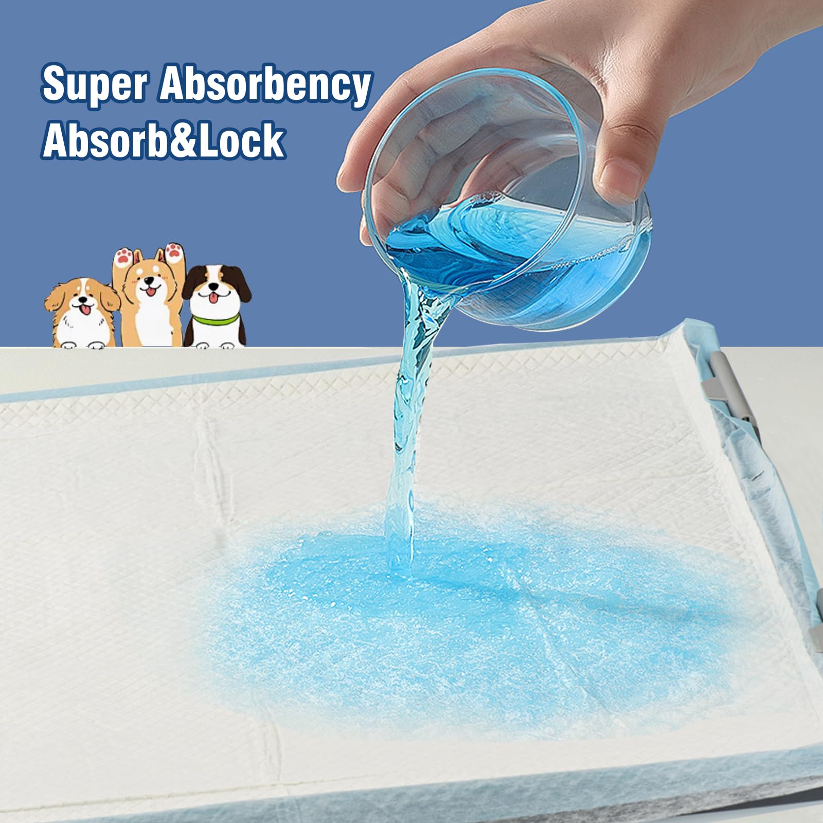 TIMINGILA XXL puppy pad 30x36 ideal for indoor and outdoor use.