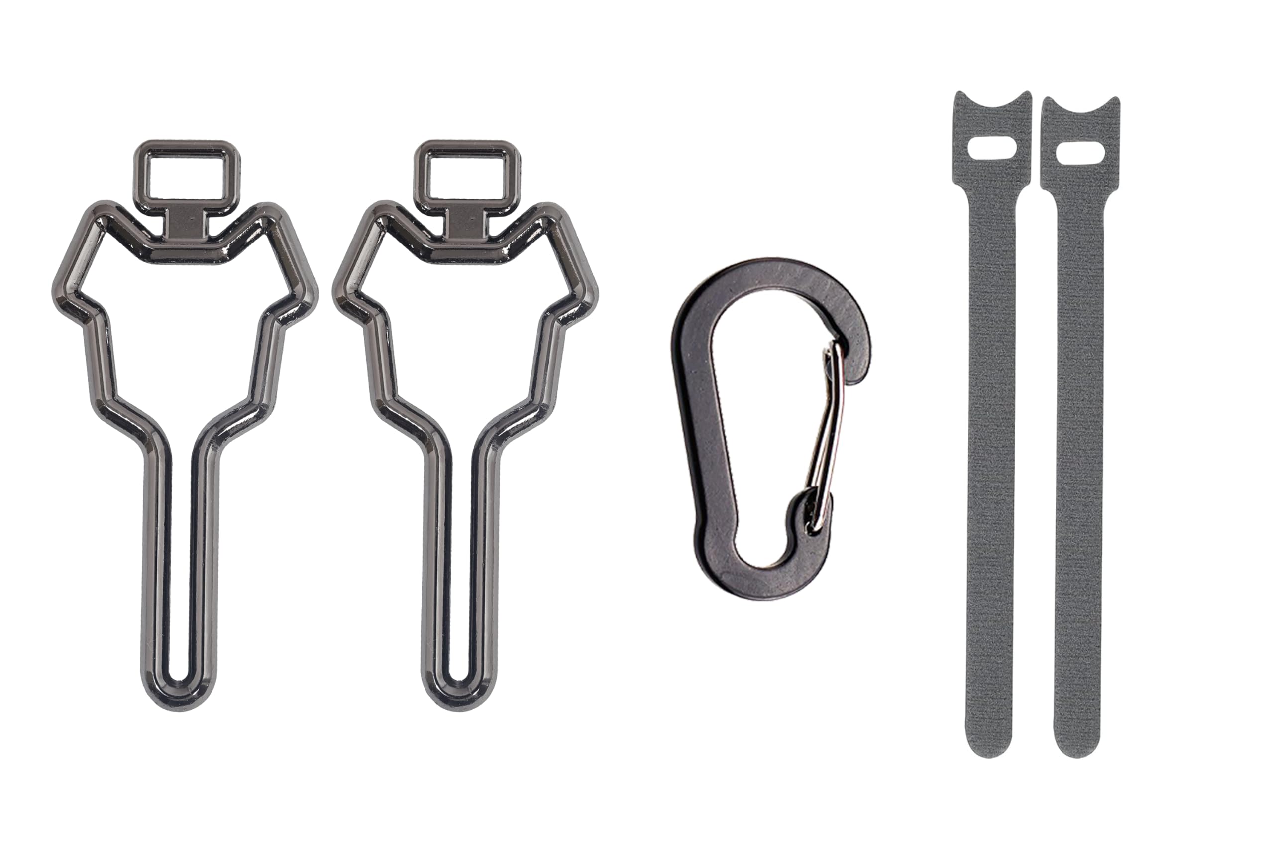 Timoqi metal dog poop bag holder on leash enables hands-free walks