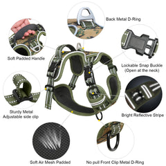 Timos harness with adjustable neck and chest straps for a perfect fit