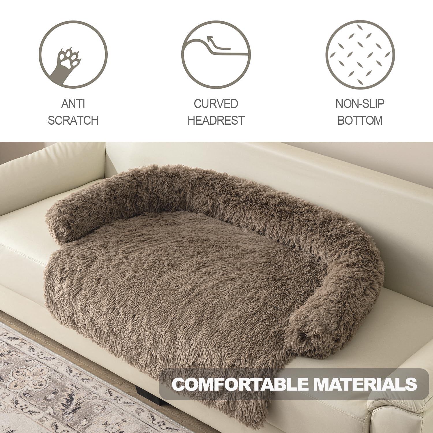 Tinaco Bed Mat non slip bottom keeps mat in place on any surface