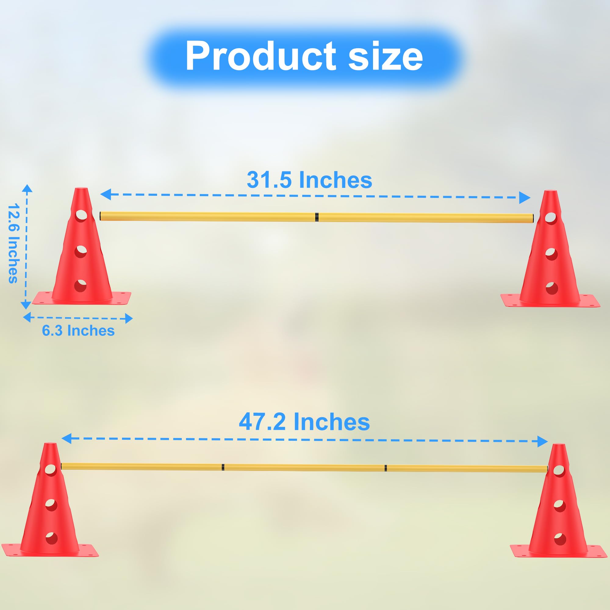 TINEPRY full-set-obstacle-course ready for professional or casual backyard training