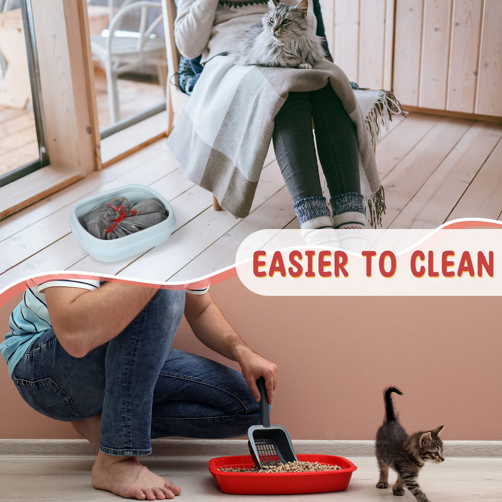 Tinlade easy cleanup drawstrings enable quick tidy disposal