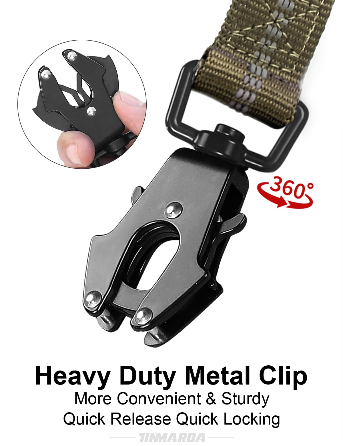 TINMARDA leash showing bungee stretch for smoother, less jarring trots.