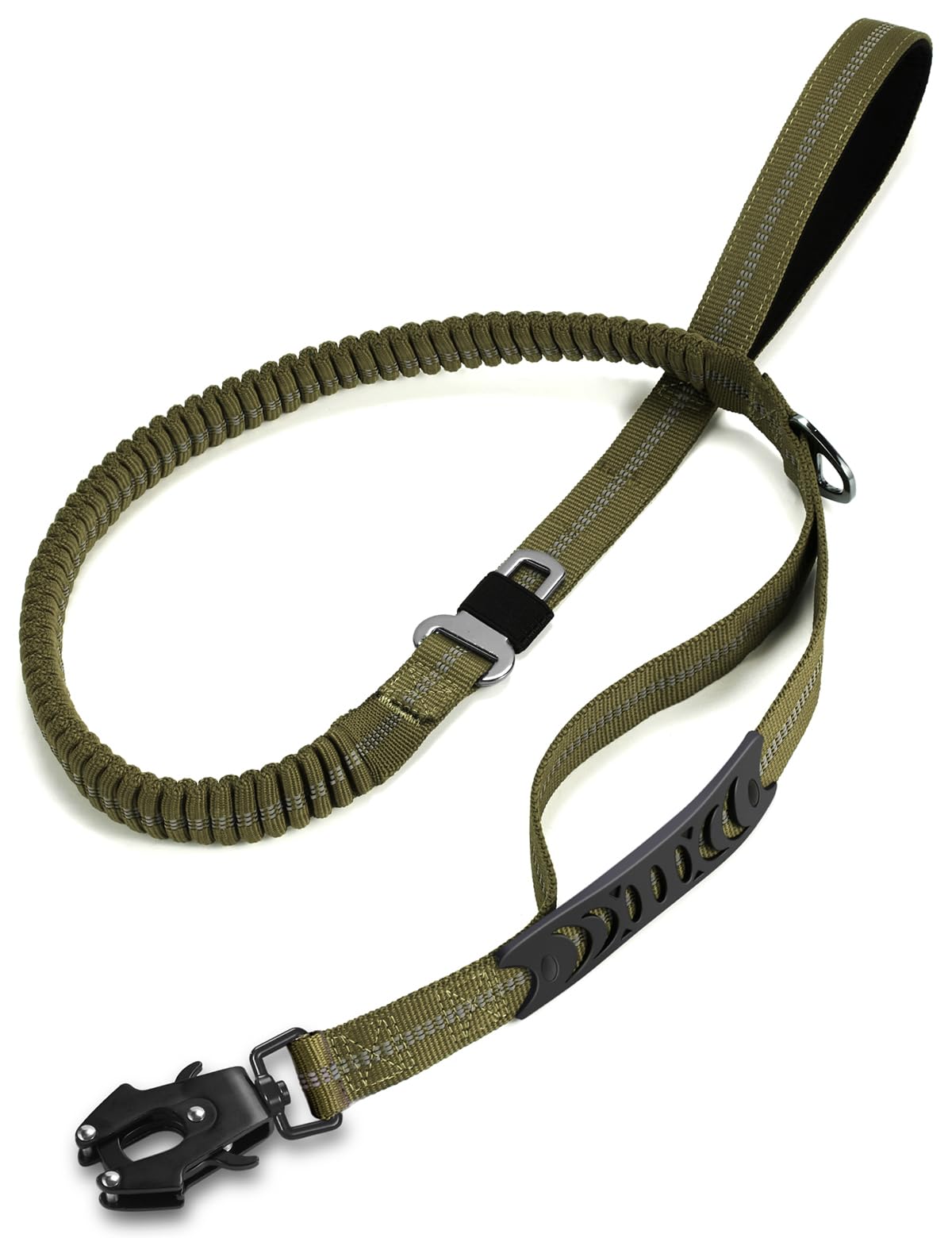 TINMARDA heavy-duty-dog-leash with metal clip for twist-free control during walks.