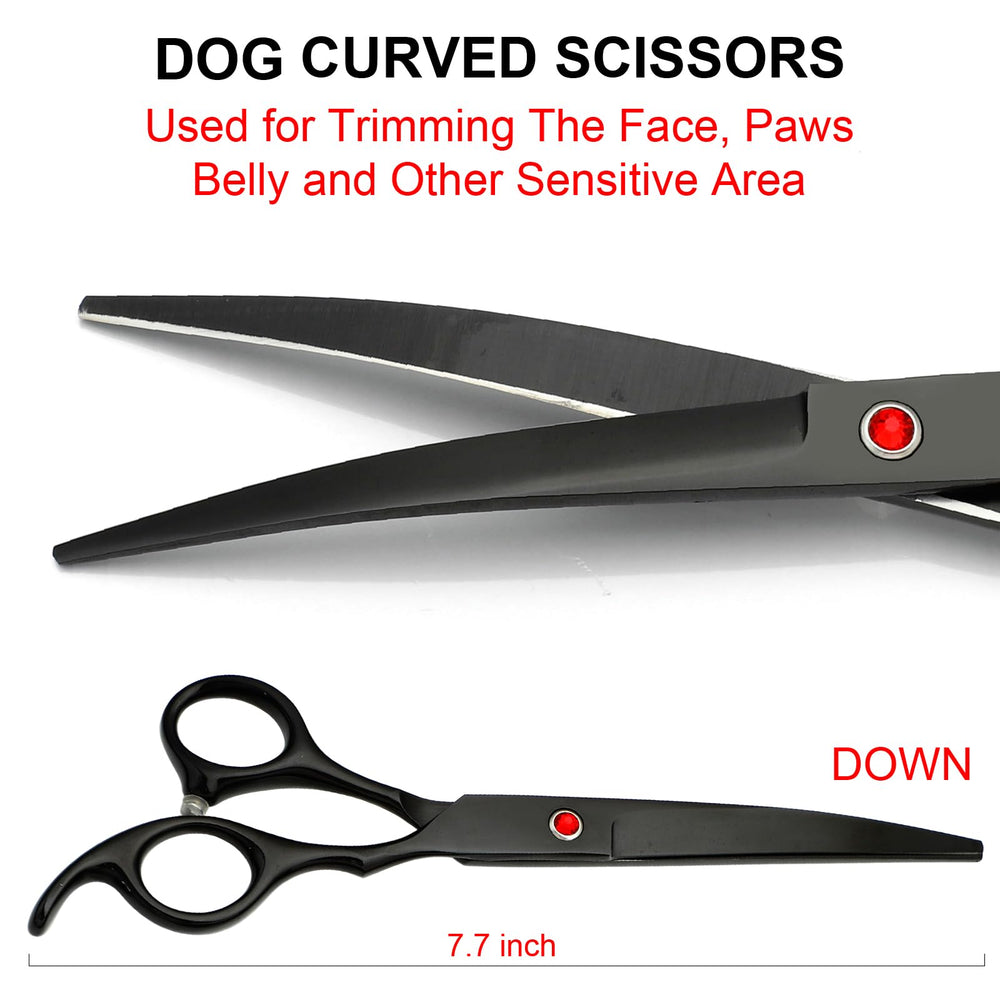 TINMARDA straight scissors ideal for leg and back hair length trimming