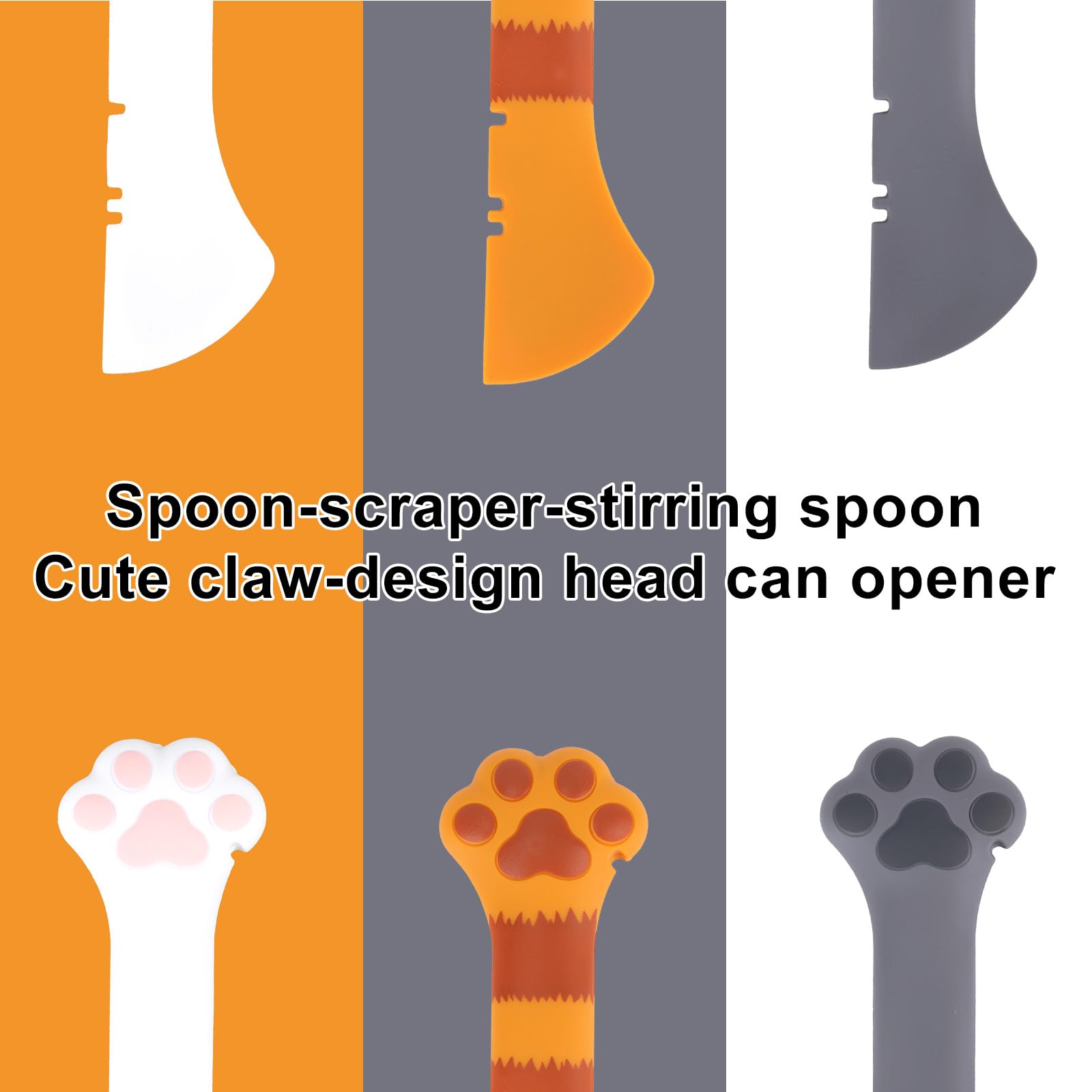 Tinoaly silicone-can-opener: handy flat edge for lifting can rings.