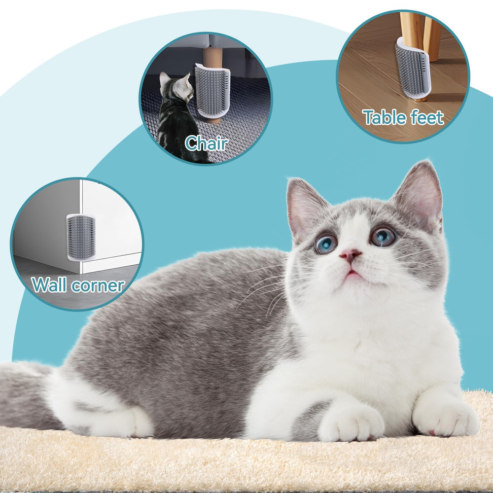 Tiny Pets hair collection feature with loose fur on brush demonstrates cleaner surrounding areas.