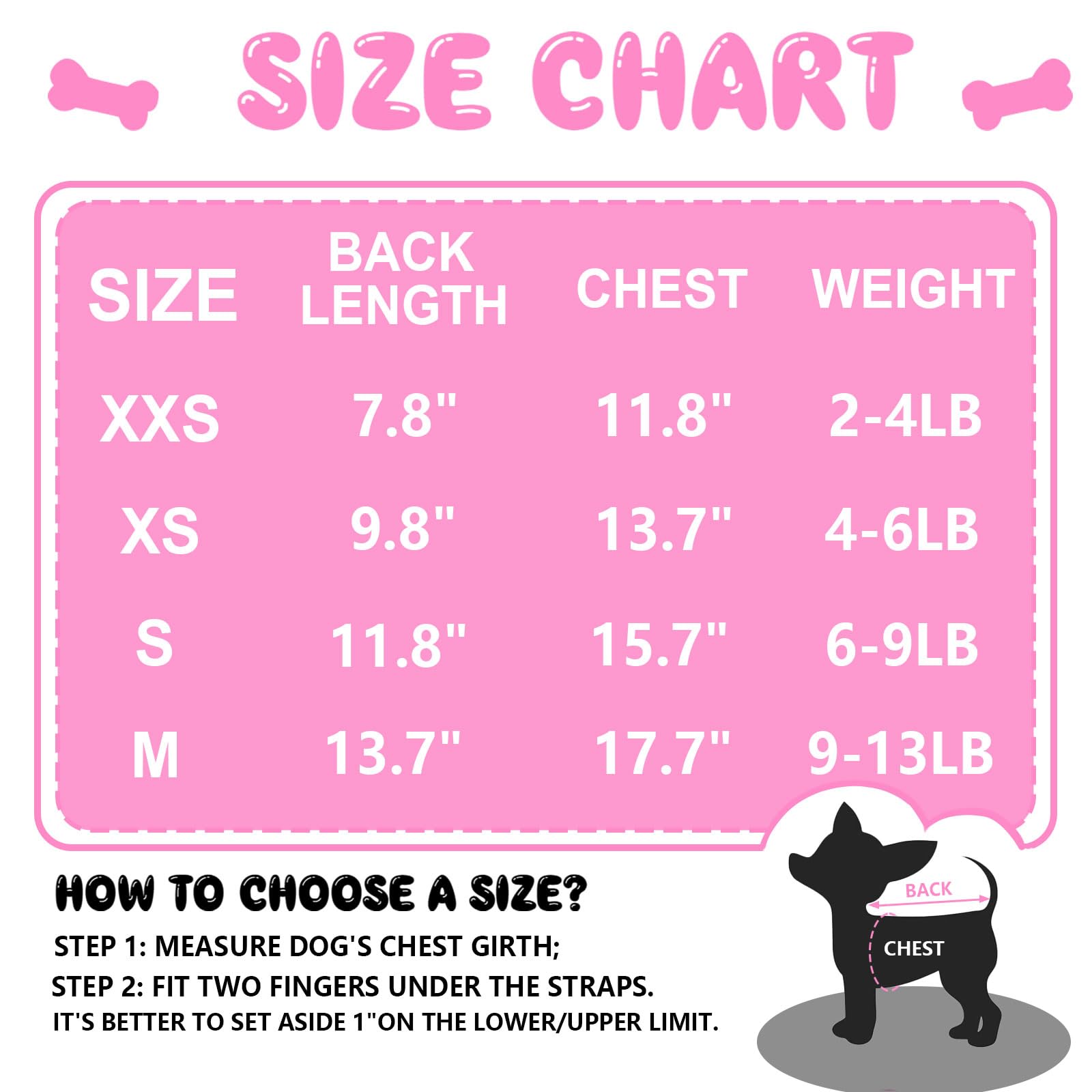 Tiny Teacup pink dog shirt packaged image signaling ready-to-wear convenience