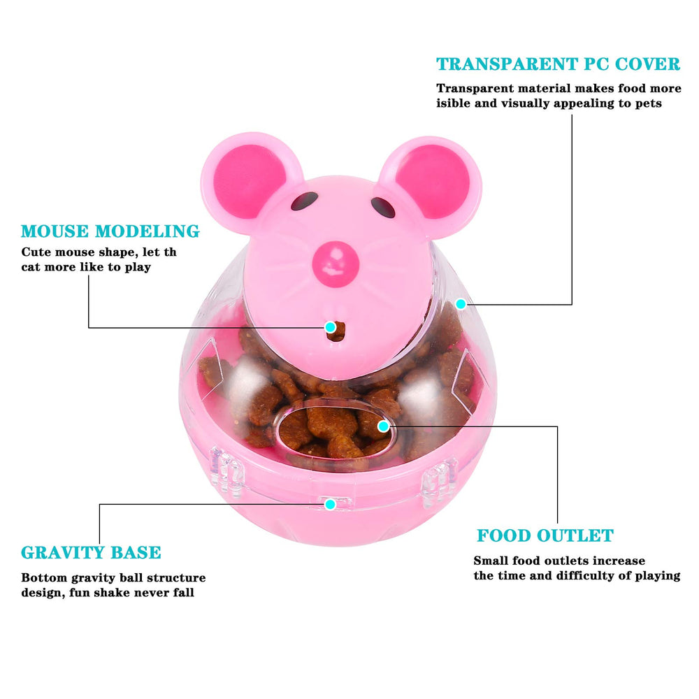 tiopeia cat treat dispenser detachable-head: simple on/off and cleanup