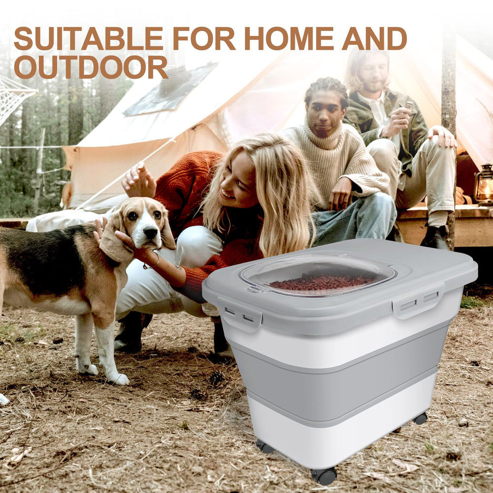 TIOVERY BPA-free material ensures safe storage for dry pet foods and cereals.