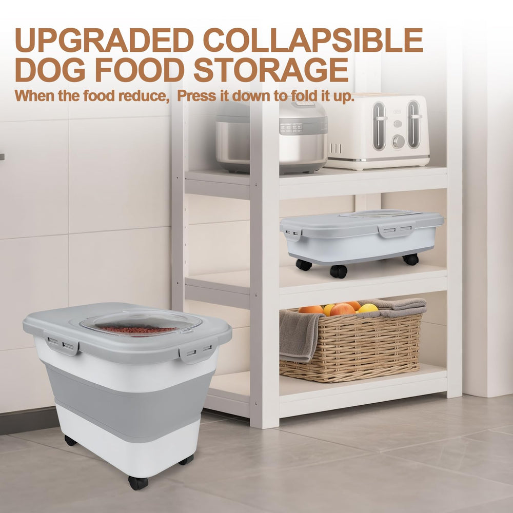 TIOVERY clear top lets you check food levels at a glance.