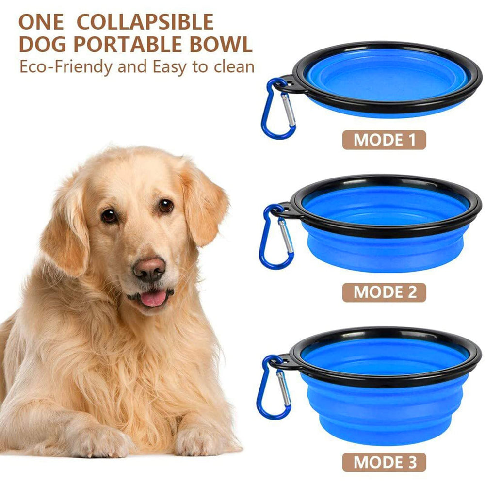 TIOVERY dog food container with carrying handle for travel
