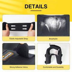 TIPOOP Dog Elbow Brace XL adjustment-velcro highlights easy fitting for most large breeds.