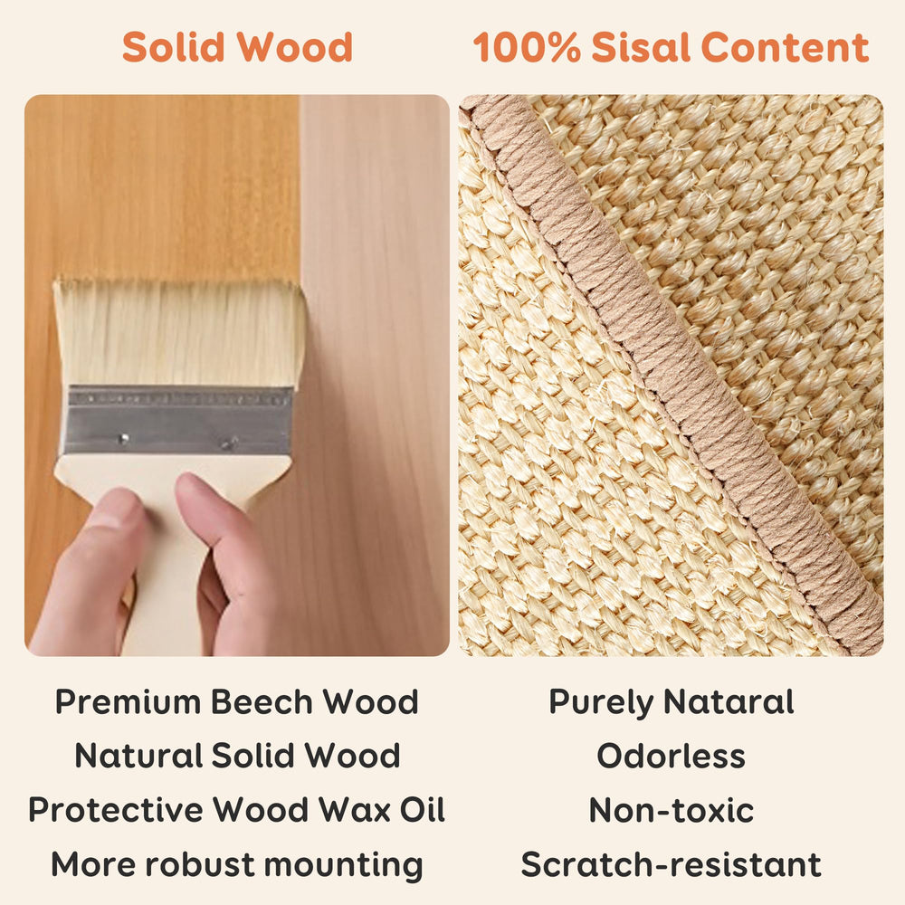 Tismucel scratcher bed base demonstrates wobble-free stability during jumpy play.