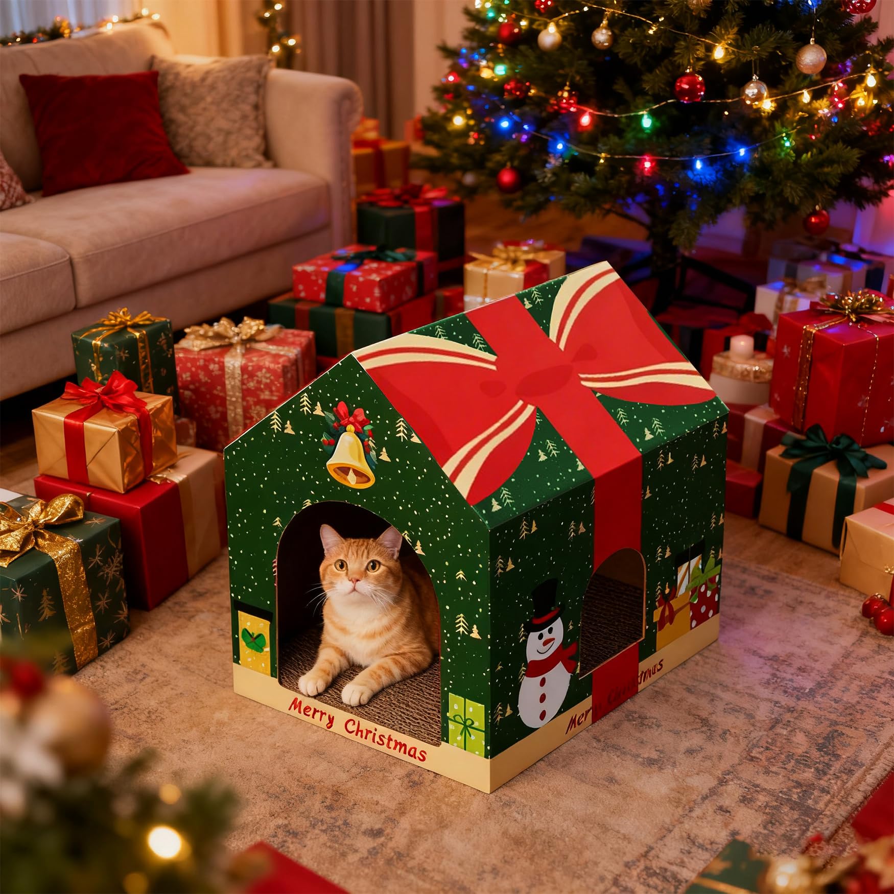 Tisoloow Christmas packaging enhances gifting and holiday display.