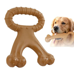 TITAN PUP TOYS indestructible molar bone front view for serious chewers