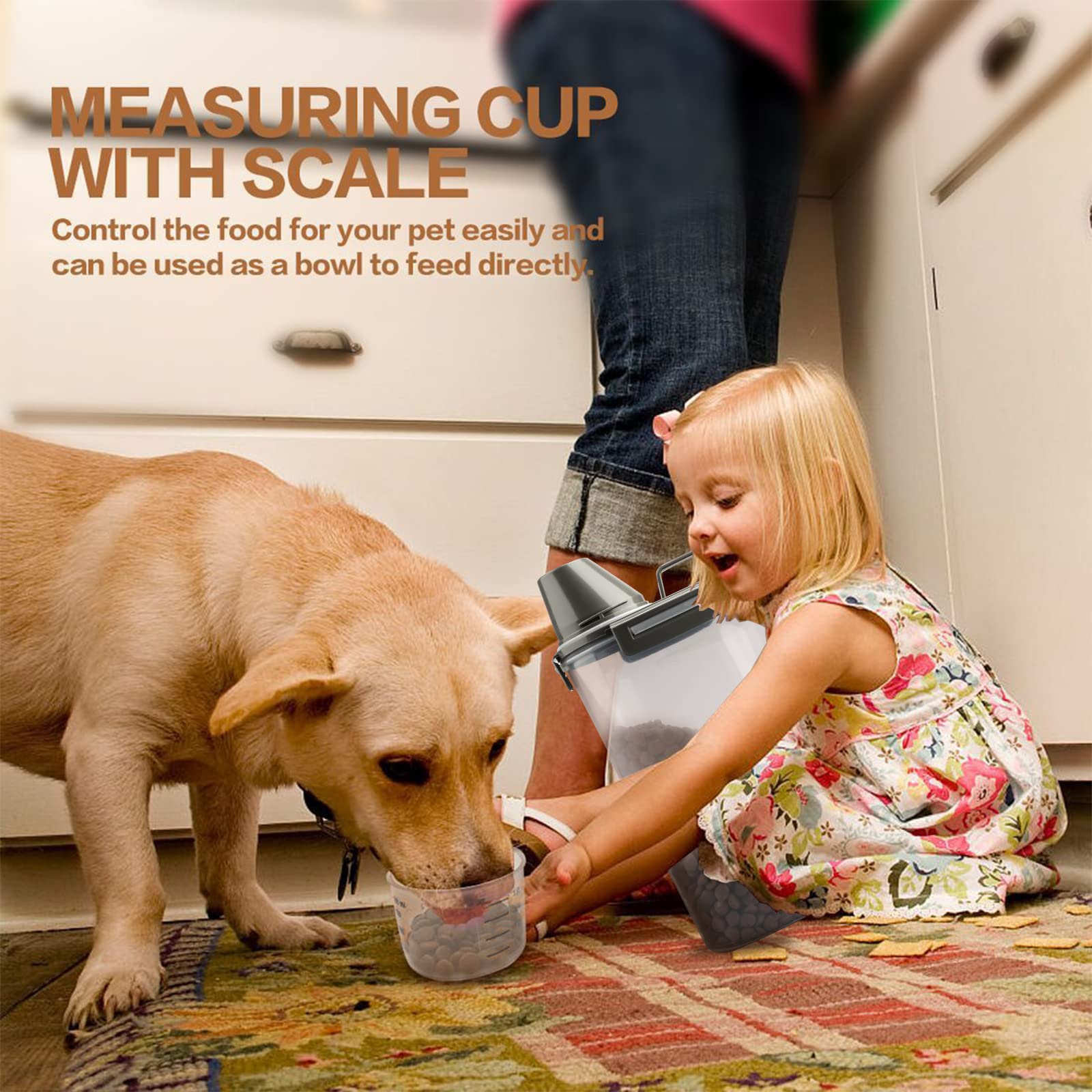 TIOVERY transparent body lets you check contents at a glance.