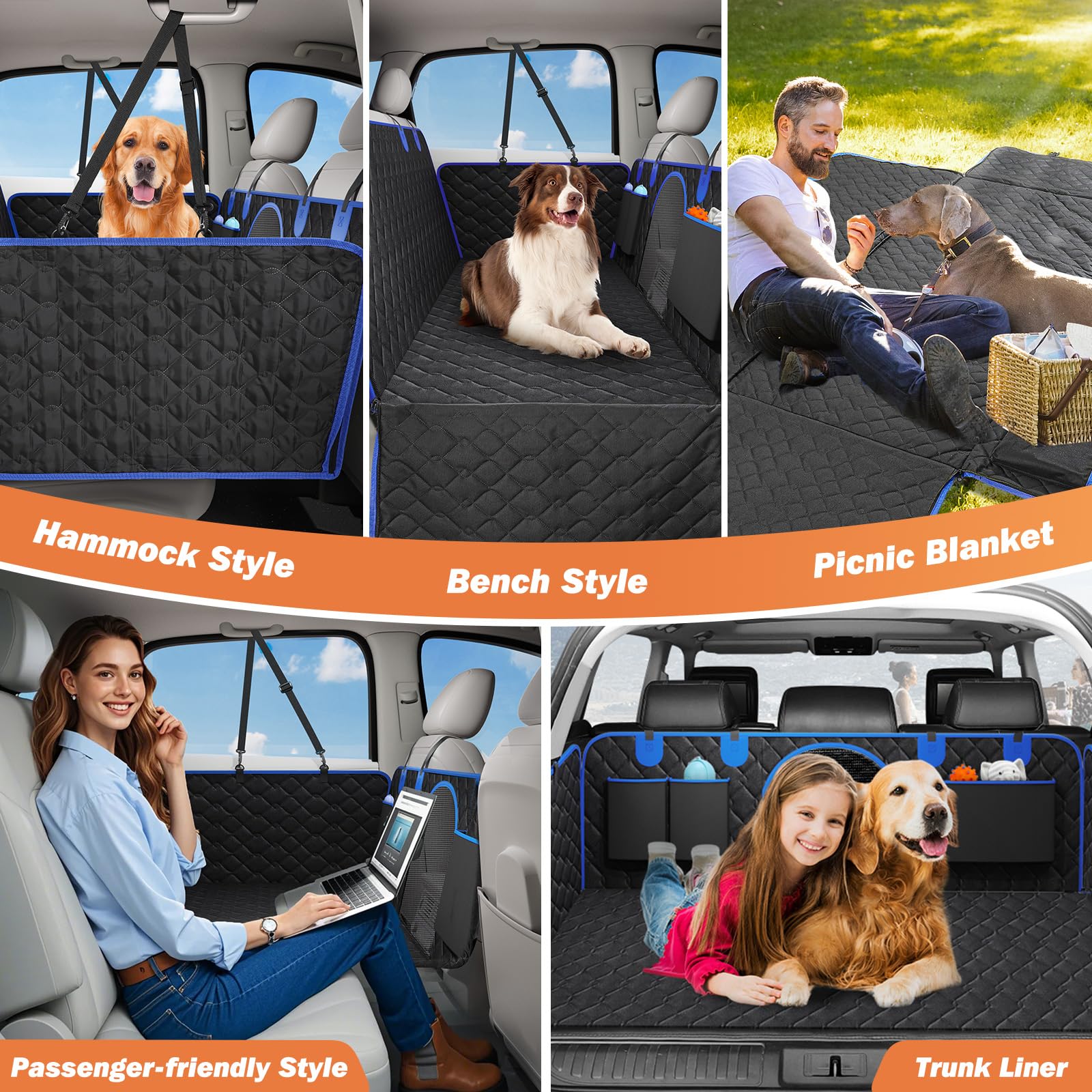Tivray back seat extender fits most cars and SUVs