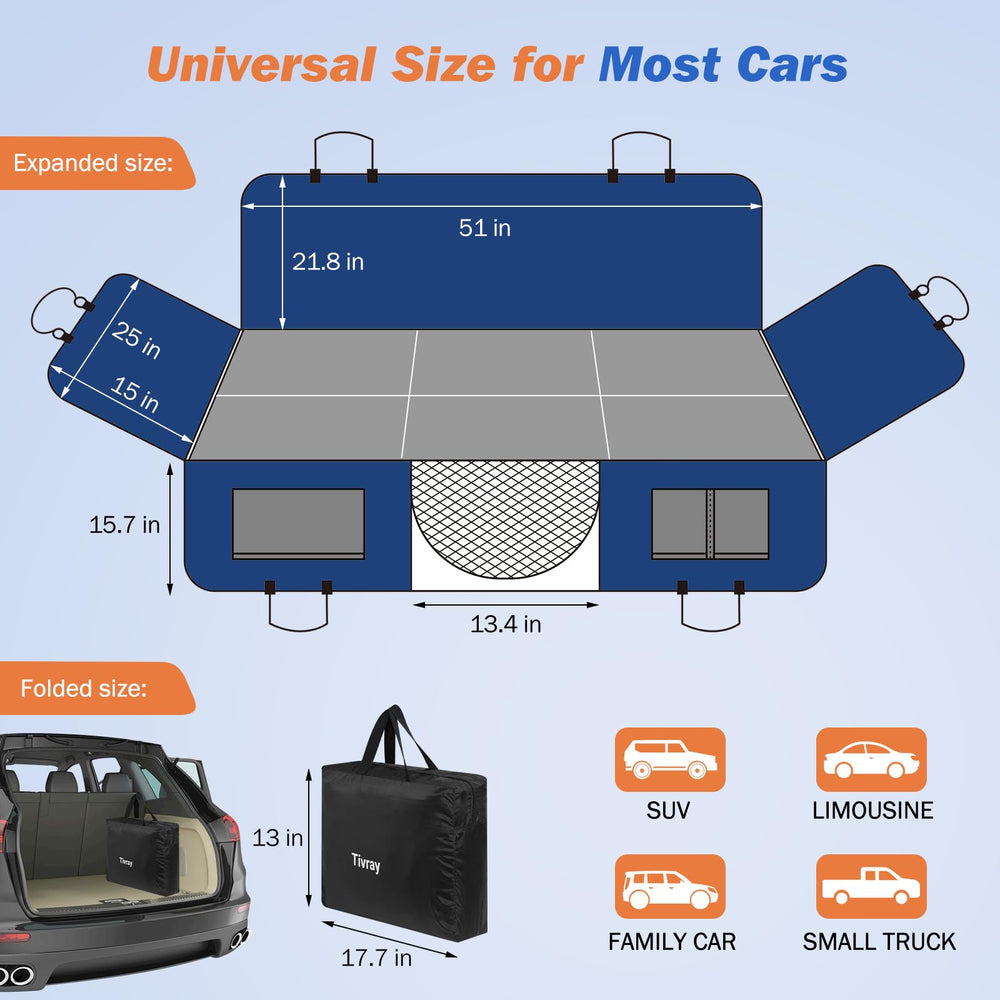 Tivray waterproof Oxford fabric shields car seats