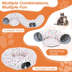 Tivray Christmas Tree Skirt Tunnel demonstrates a festive, engaging space under the tree.