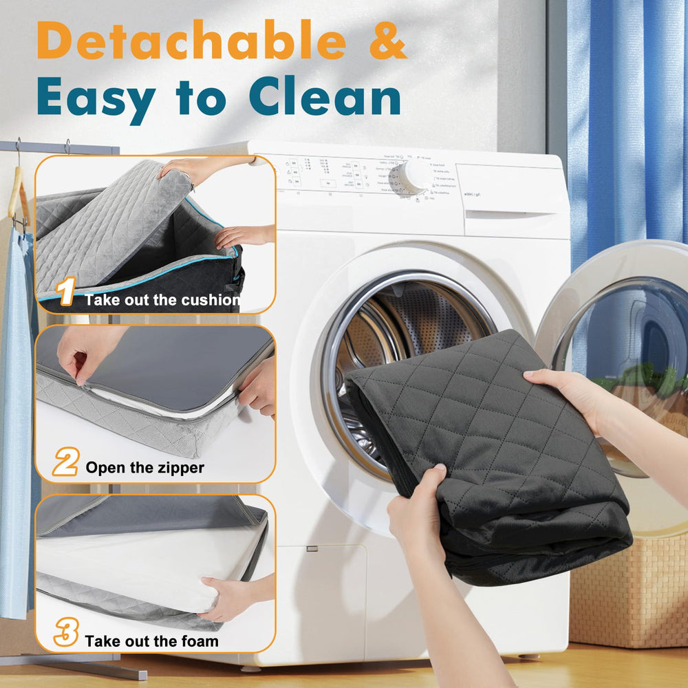 Tivray detachable washable cover enables quick cleaning after trips.