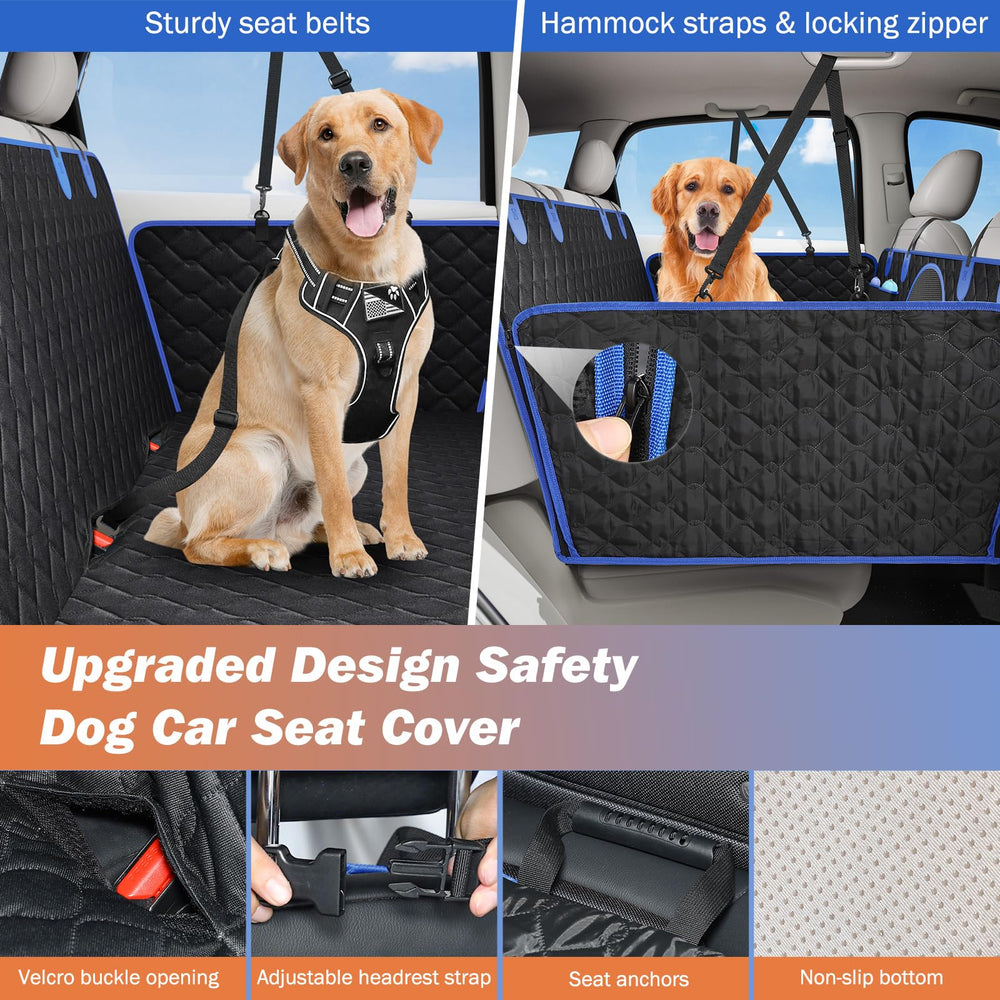 Tivray dog seat belt provides secure travel safety