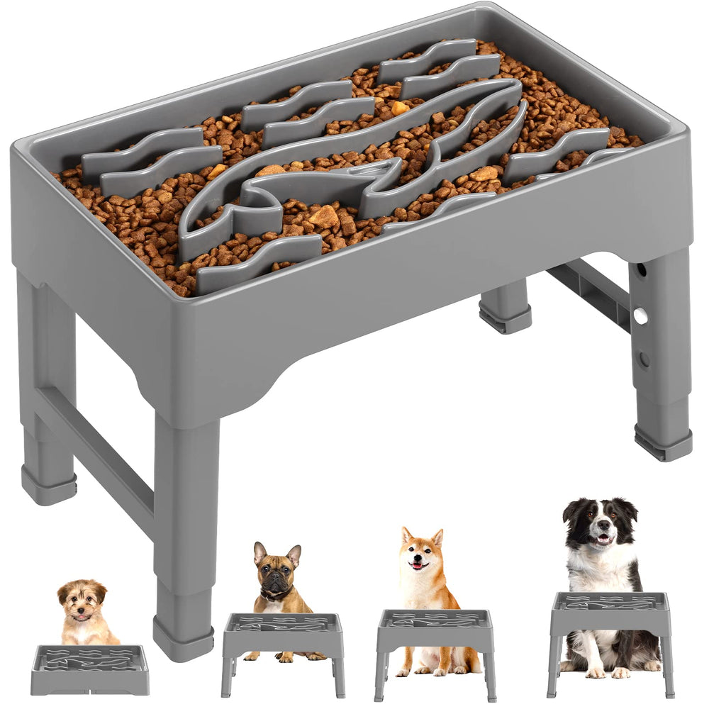 Tivray slow feeder large-breed bowl assembly demonstrates easy setup