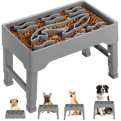 Tivray slow feeder large-breed bowl assembly demonstrates easy setup