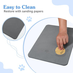 Tivray easy-clean surface resists stains and wipes clean.