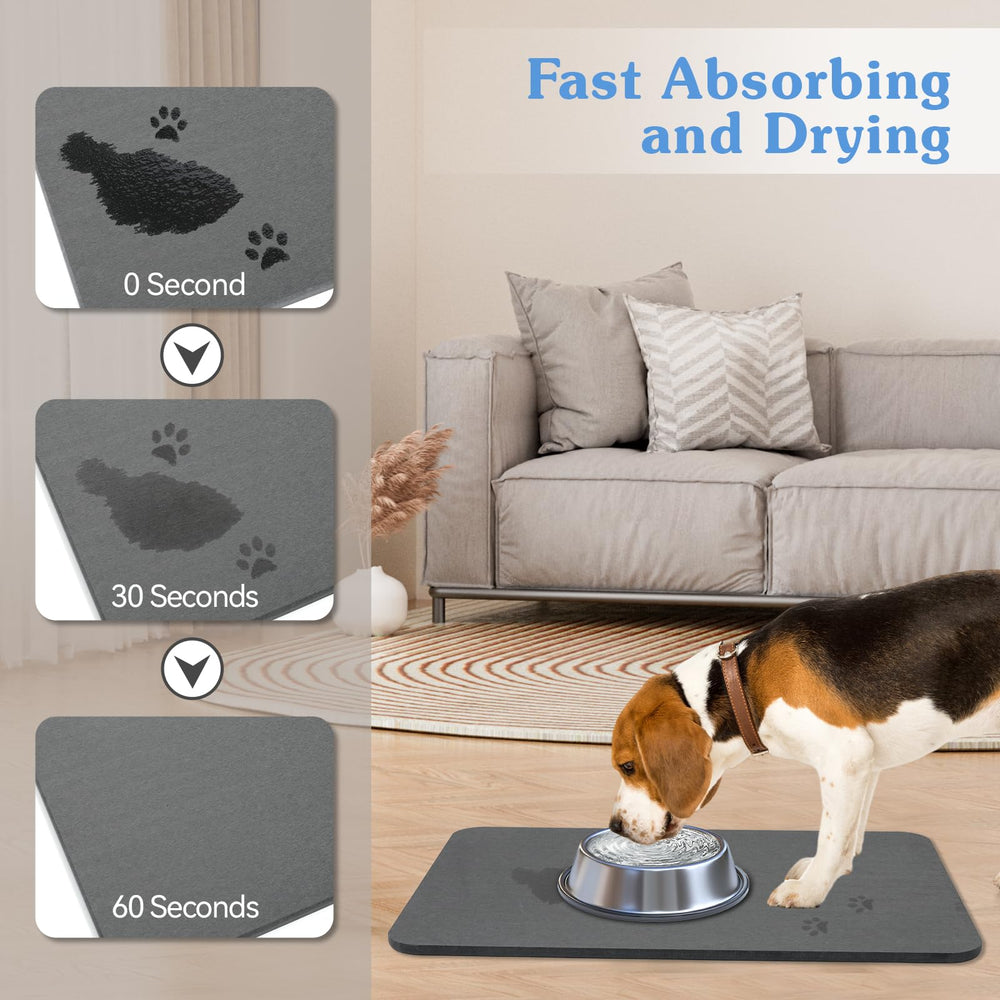 Tivray non-slip base prevents bowls from sliding during meals.
