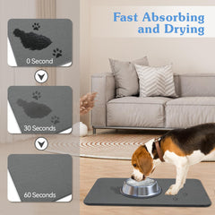 Tivray non-slip base prevents bowls from sliding during meals.