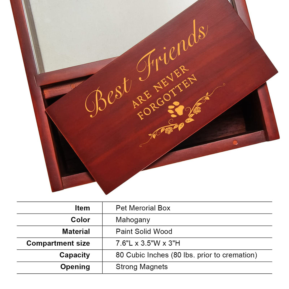 TJ.MOREE dog urn memorial gift offers a thoughtful option for sympathy