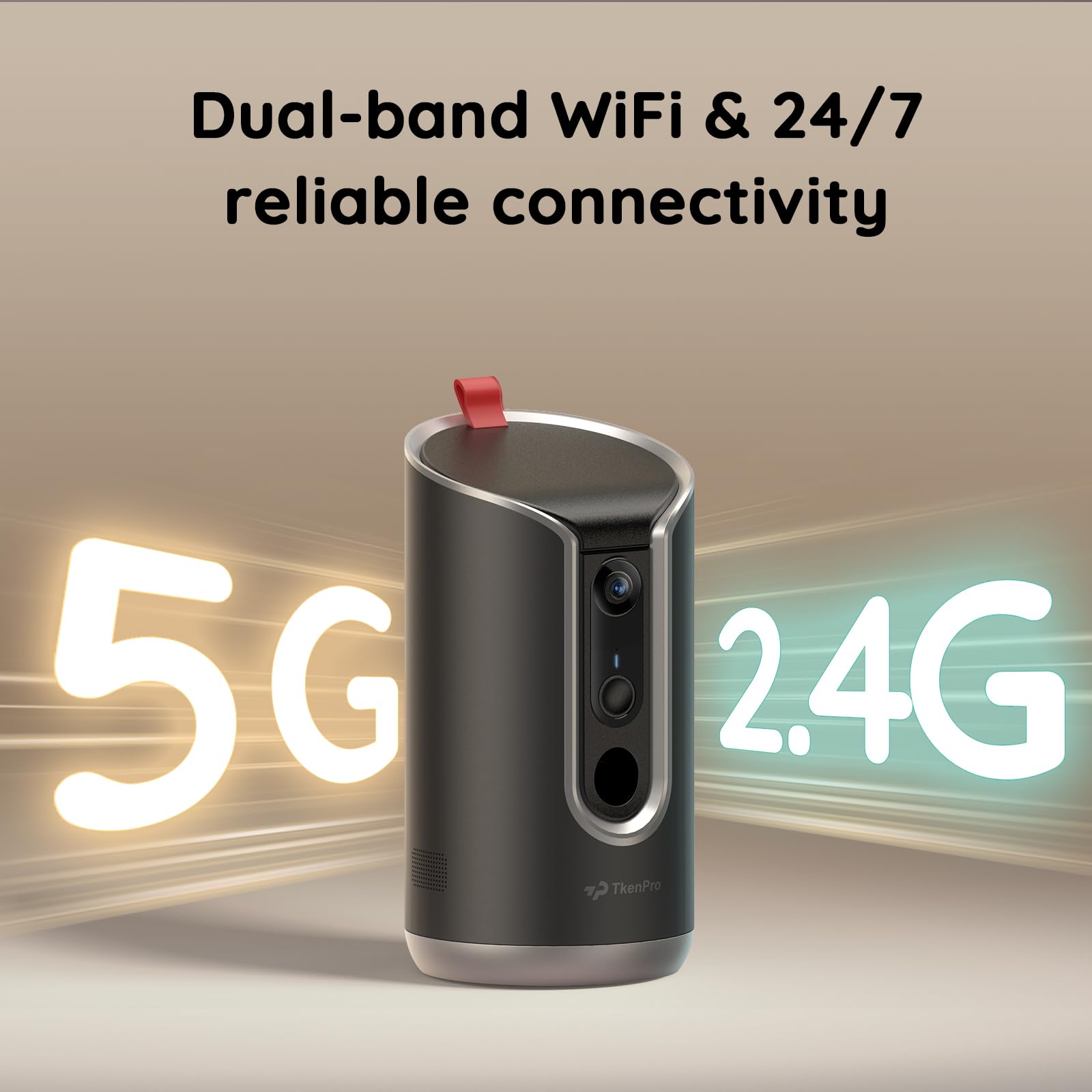 TKENPRO AI tracking and motion alerts keep you informed about activity